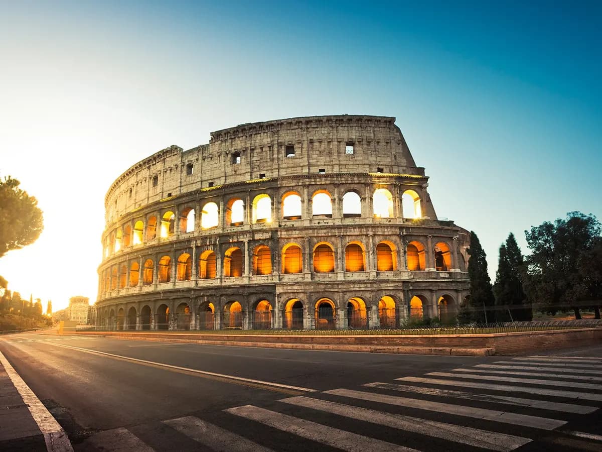 Colosseum in Rome, Italy